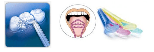 higiene dental lingual